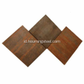 4.5mm 6mm yang disesuaikan S355J2WP Corten Weathering Steel